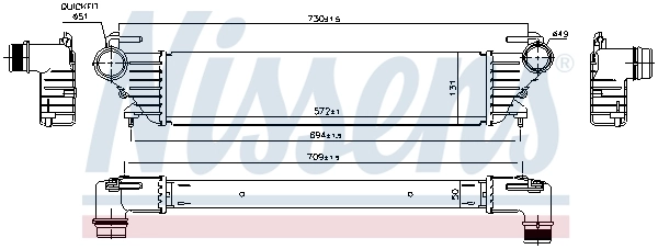 Charge Air Cooler 96272
