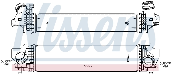 Charge Air Cooler 96377
