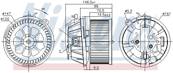 Interior Blower 87481