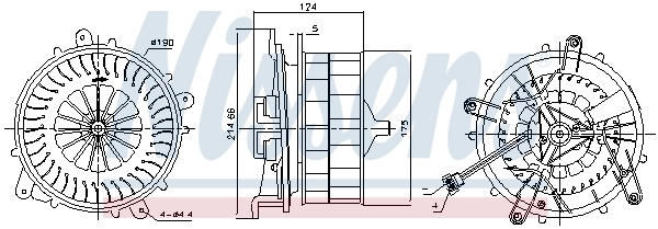 Interior Blower 87217