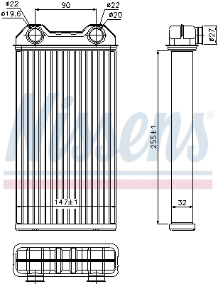 Heat Exchanger, interior heating 73331