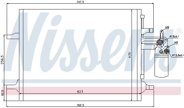 Condenser, air conditioning ** FIRST FIT ** 940159
