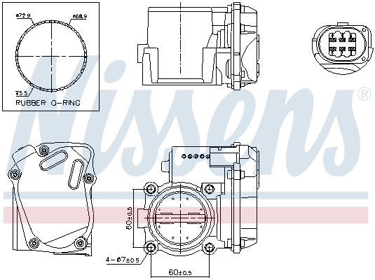 Throttle Body ** FIRST FIT ** 955058