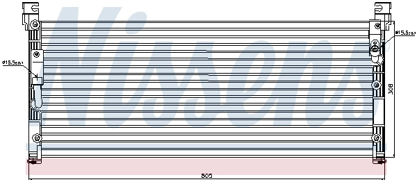 Condenser, air conditioning ** FIRST FIT ** 94370