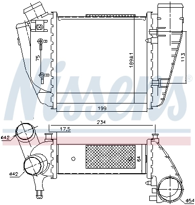 Charge Air Cooler 96678