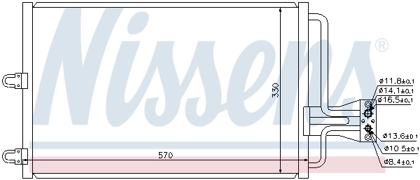 Condenser, air conditioning 94100