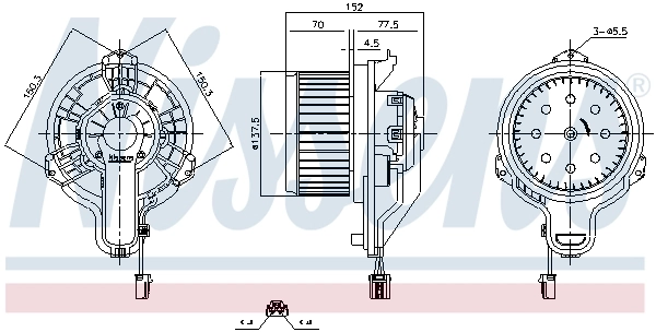 Interior Blower 87867