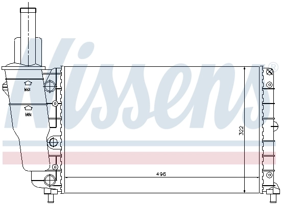 Radiator, pendingin mesin 61857