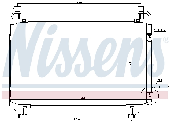 Condenser, air conditioning 940130