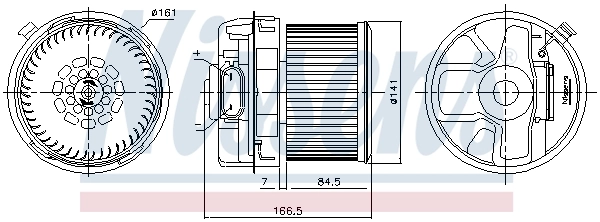 Interior Blower 87351