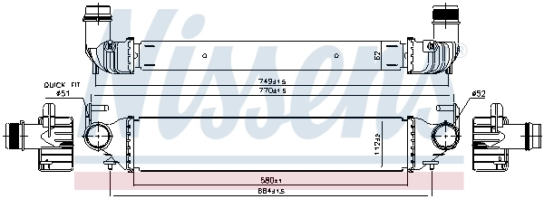 Charge Air Cooler 96166