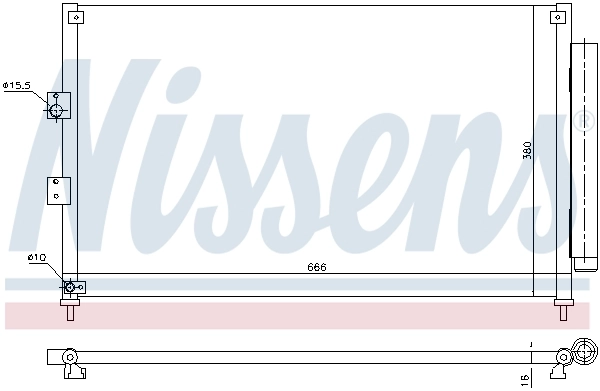 Condenser, air conditioning 940362