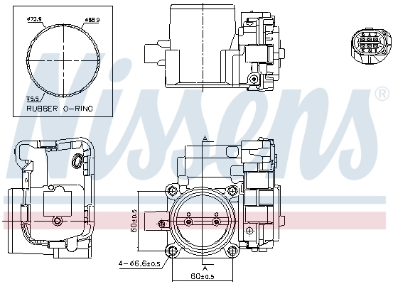 Throttle Body ** FIRST FIT ** 955054