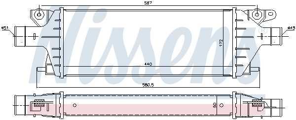 Charge Air Cooler 96484