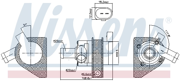 Auxiliary Water Pump (cooling water circuit) ** FIRST FIT ** 831071