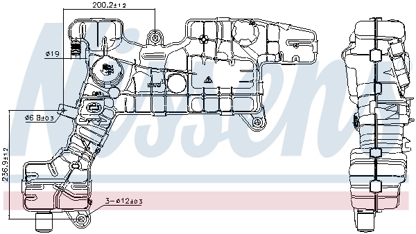 Expansion Tank, coolant ** FIRST FIT ** 996312