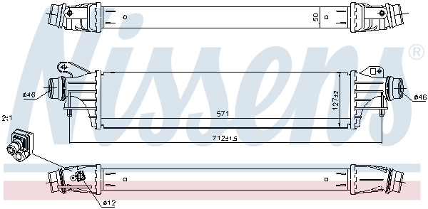 Charge Air Cooler 96312