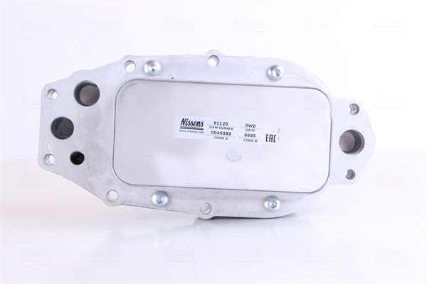 Oil Cooler, engine oil 91120