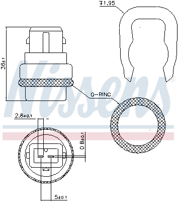 Sensor, coolant temperature ** FIRST FIT ** 207024