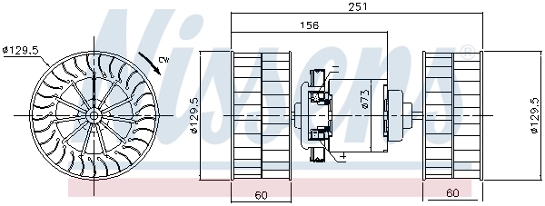 Interior Blower 87190
