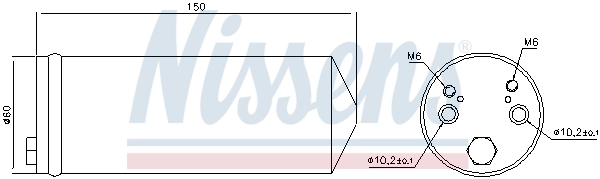 NISSENS 95413 Dryer, air conditioning