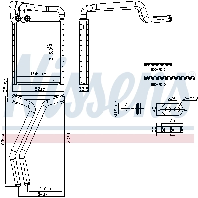 Heat Exchanger, interior heating 707297