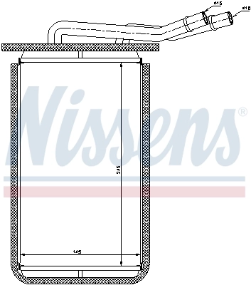 Heat Exchanger, interior heating 71769