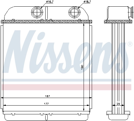Heat Exchanger, interior heating 73644