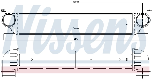 Charge Air Cooler 96726