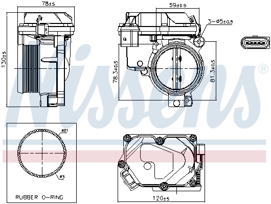 Throttle Body ** FIRST FIT ** 955259