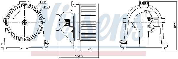Interior Blower 87386