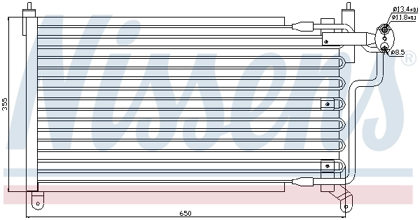 Condenser, air conditioning 94227