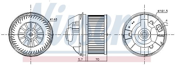 Interior Blower 87245