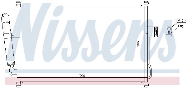 Condenser, air conditioning 940709