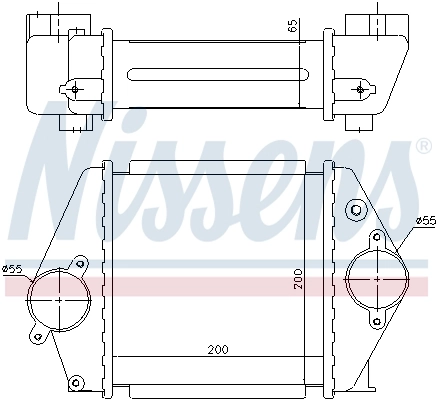 Intercooler, échangeur 96570