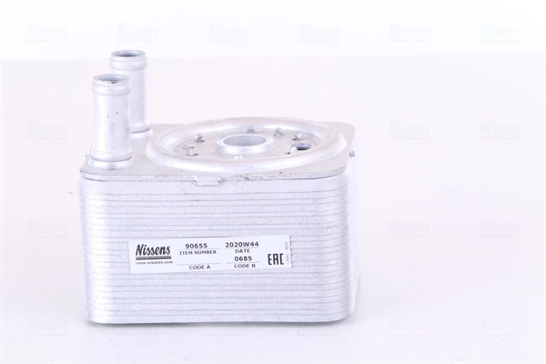 Oil Cooler, engine oil ** FIRST FIT ** 90655