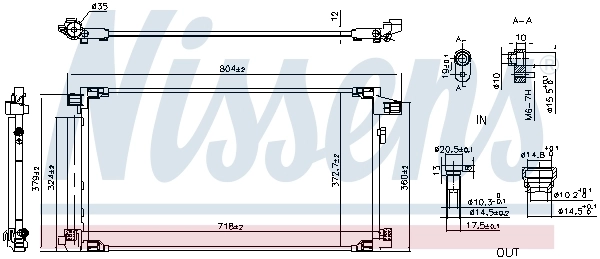 Condenser, air conditioning ** FIRST FIT ** 941190
