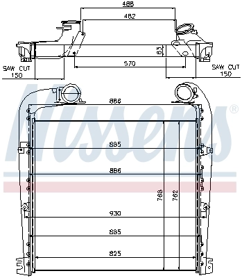 Charge Air Cooler 97029