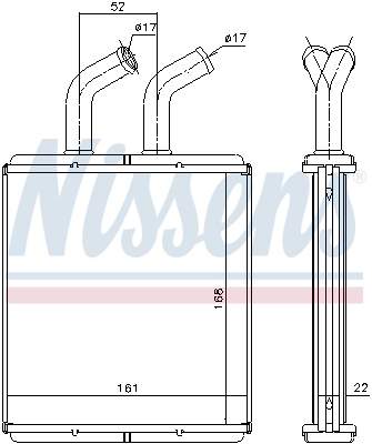 Heat Exchanger, interior heating 77514