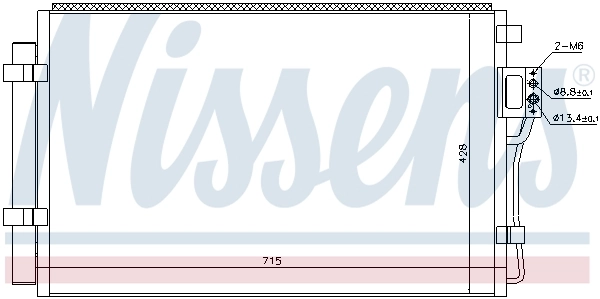 Condenser, air conditioning 940449