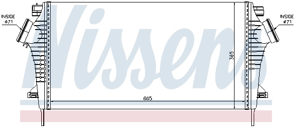 Charge Air Cooler 96554