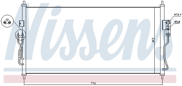 Condenser, air conditioning ** FIRST FIT ** 940363