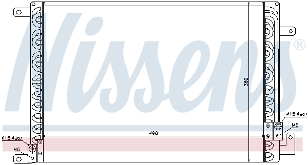 NISSENS 94391 Condenser, air conditioning