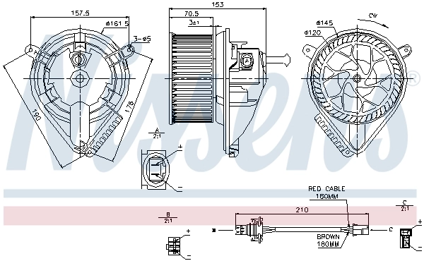 Interior Blower 87039