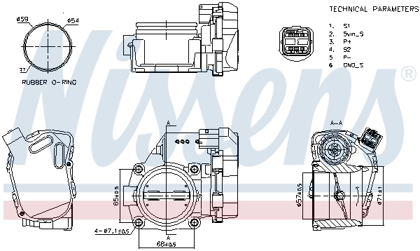 Throttle Body ** FIRST FIT ** 955174