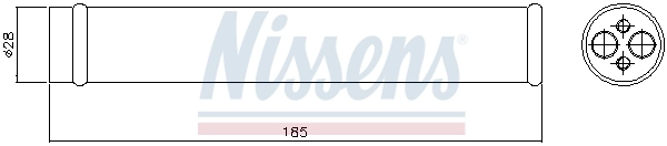 NISSENS 95367 Dryer, air conditioning