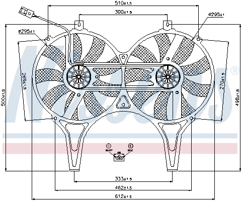 Fan, engine cooling 85149