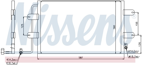 Condenser, air conditioning ** FIRST FIT ** 940305