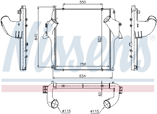 Charge Air Cooler 96972