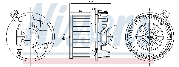 Interior Blower 87267